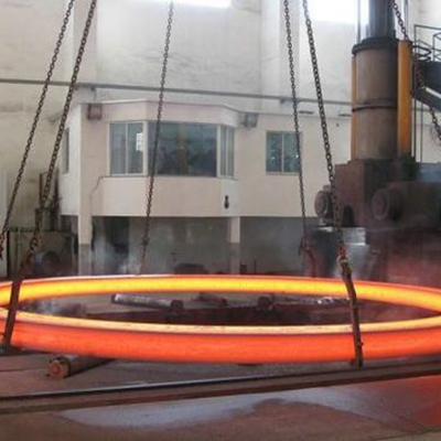 Les anneaux forgés par acier inoxydable de la précision SS 416 ont fraisé les brides usinées par la finition 300mm OD