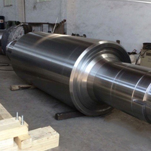 Arbre et rouleaux en acier forgé AISI 4140 1.7225 42CrMo4, arbre solide industriel en acier allié forgé