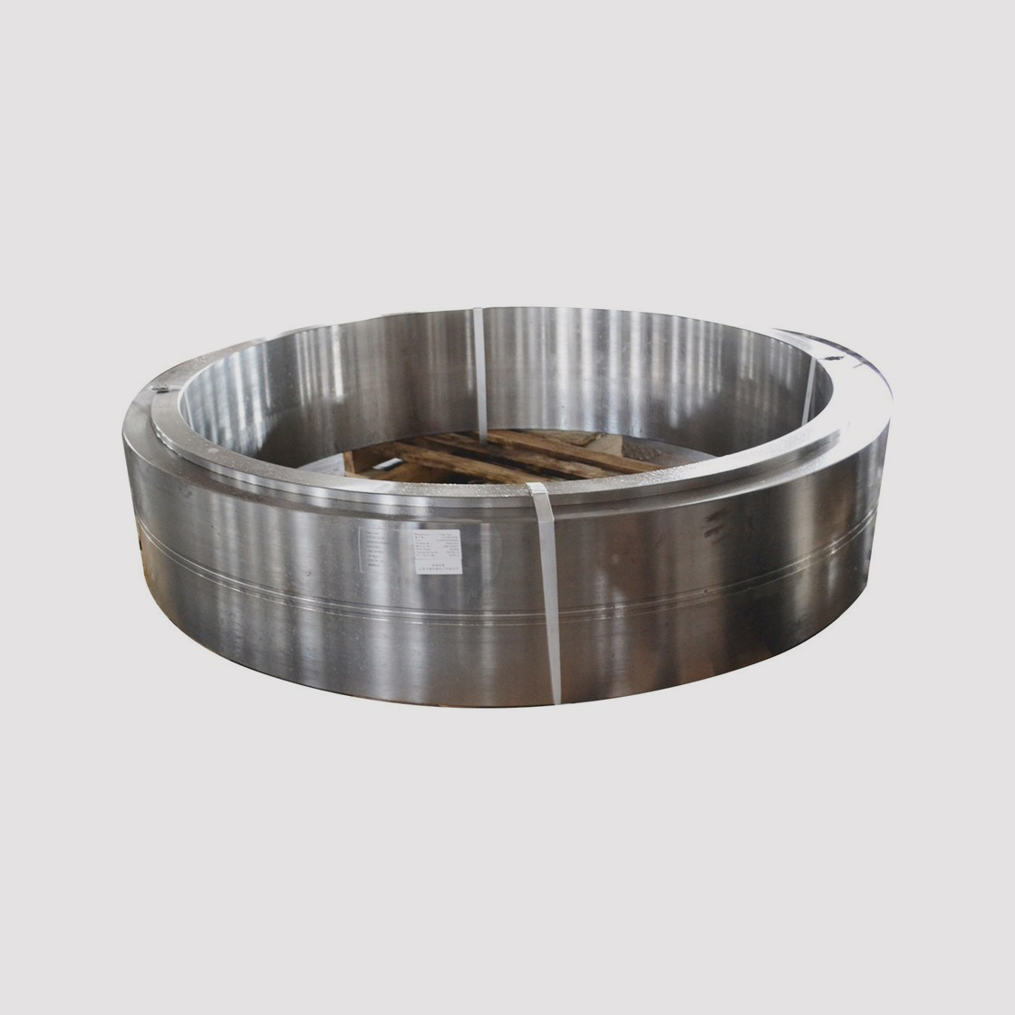 Bague en acier forgé St52 S355 – Composant de robinet à tournant sphérique robuste – Bague d'étanchéité en métal durable